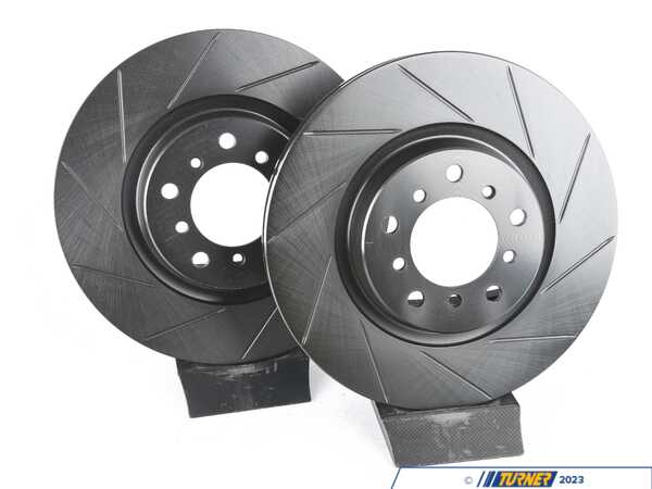 ECS ECS Front V5 Slotted Brake Rotors - Set (325x28) 34112229529-S