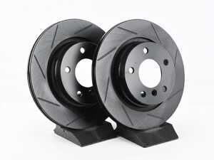 Rear V5 Slotted Brake Rotors - Set (294x19)