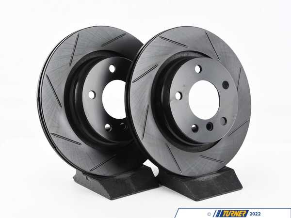 ECS Rear V5 Slotted Brake Rotors - Set (294x19) 34216864056-S
