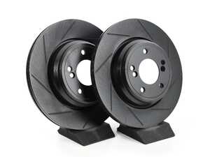Rear V5 Slotted Brake Rotors - Set (328x20)