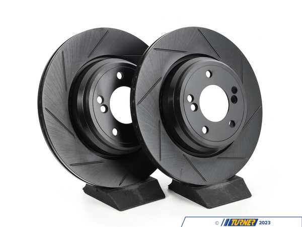 ECS Rear V5 Slotted Brake Rotors - Set (328x20) 34212229379-S