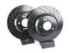 ECS BMW E46 M3 E39 M5 Rear V5 Drilled & Slotted Brake Rotors - Set (328x20) 34212229379-XS View 1