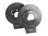 ECS BMW E36 E46 Front V5 Drilled & Slotted Brake Rotors - Set (286x22) 34116864060-XS View 1