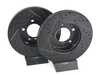 ECS BMW E36 E46 Front V5 Drilled & Slotted Brake Rotors - Set (286x22) 34116864060-XS View 3