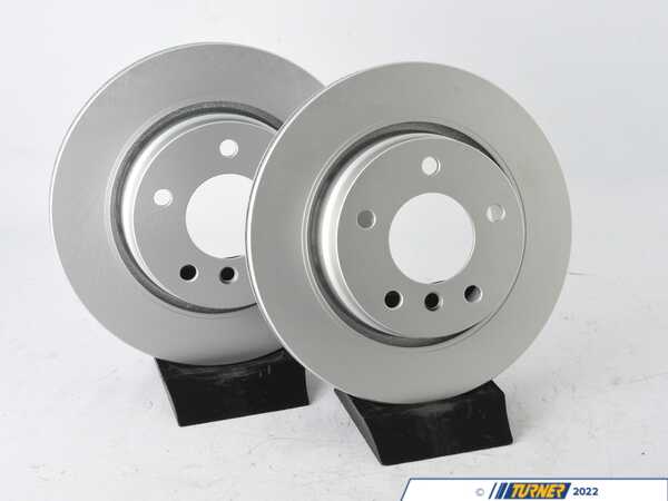 ECS Rear V5 Plain Brake Rotors - Set (294x19) 34216864056-P
