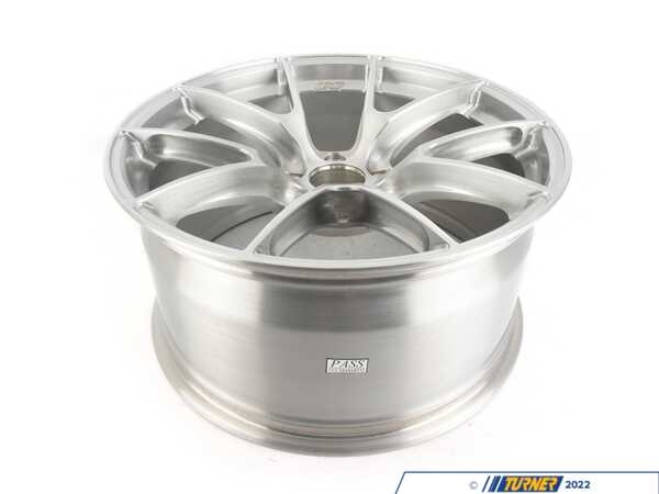 APEX Wheels 19" APEX VS-5RS Square Wheel Set - Brushed Clear vs5rs199528bcKT