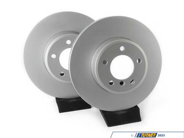 ECS Front V5 Plain Brake Rotors - Set (324x30) 34116864906-P