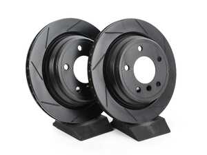 Rear V5 Slotted Brake Rotors - Set (298x20)
