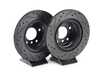 ECS Rear V5 Drilled & Slotted Brake Rotors - Set (300x20) 34216855005-XS View 3