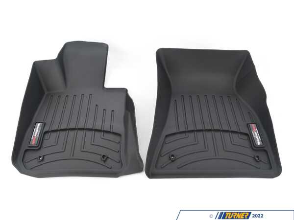 WeatherTech Front FloorLiner - Black - G20 G80 4416761