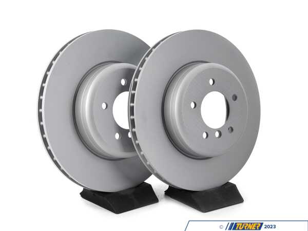 ECS Front V5 Plain Brake Rotors - Set (348x30) 34116763824-P
