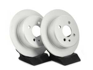 Rear V5 Plain Brake Rotors - Set (258x10)
