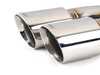 Turner Motorsport Turner Motorsport Double Wall Slash Cut Exhaust Tip - 2.5 Inlet - 3.0 OD - Stepped Right - Mirror 026732TMS02-02 View 7