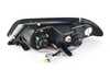 Spec-D Tuning Spec-D Dual Halo Projector Headlight Set - Matte Black Housing/Clear Lens - E46 LHPE46994JMTM View 11