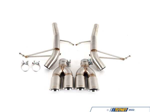 Turner Motorsport E53 V8 Muffler Deletes - M62 4.6/N62 (MUST CHOOSE TIP STYLE FROM MENU BELOW) 042639LA02