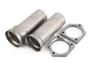 MERCEDES W220 S 600 V12 Bi-turbo (500 Hp) '03 -> '05 Connecting pipes Kit with flanges for OEM kat