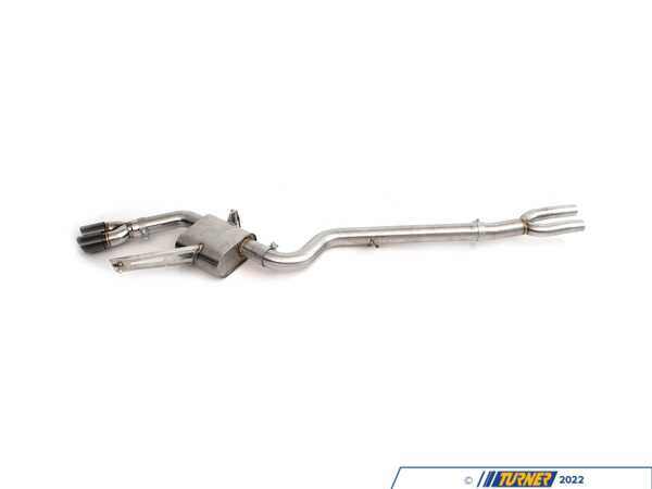 Turner Motorsport Turner Motorsport N52 Axle Back Exhaust W/O Tips 017162LA01