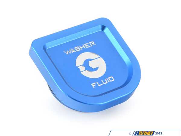 Goldenwrench Supply Co BLACKLINE Performance G8x Washer Fluid Cap - Motorsport Blue G8XWFC-B