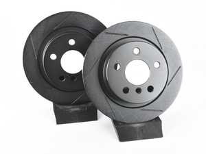 Rear V5 Slotted Brake Rotors - Set (280x10)