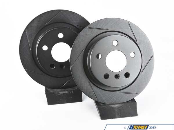 ECS Rear V5 Slotted Brake Rotors - Set (280x10) 34216799367-S