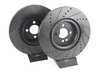 ECS MINI JCW GP2 Front V5 Drilled & Slotted Brake Rotors - (330x25) 34116858071-XS View 2