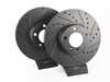 ECS Front V5 Drilled & Slotted Brake Rotors - Set (324x30) 34116767059-XS View 1