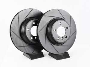 Front V5 Slotted Brake Rotors - Set (348x30)