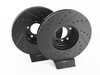 ECS Front V5 Drilled & Slotted Brake Rotors - Set (324x30) 34116767059-XS View 3