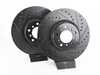 ECS Front V5 Drilled & Slotted Brake Rotors - Set (345x32) 34112229527-XS View 1