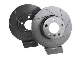 Front V5 Slotted Brake Rotors - Set (312x24)