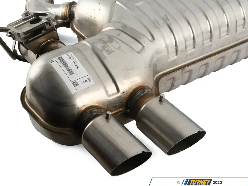 18307854736 - REAR MUFFLER WITH EX | Turner Motorsport