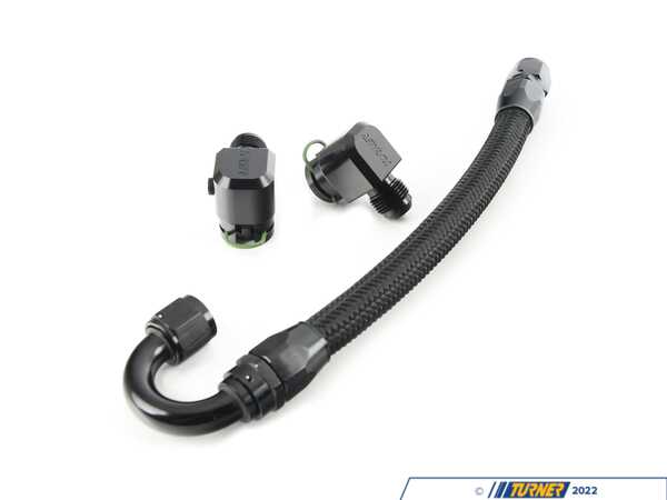 Turner Motorsport CSL Crankcase Vent Hose - AN Lines and Fittings (04.5-06) 043464LA03