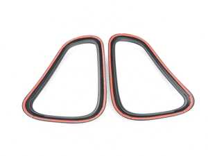 Black Tail Light Trims - Set 