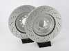 ECS ECS Front V5 Drilled Brake Rotors - Set (360x30) 34112283801-X View 3