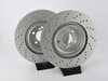 ECS ECS Rear V5 Drilled Brake Rotors - Set (370x24) 34212284811-X View 3