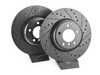 ECS ECS Front V5 Drilled & Slotted Brake Rotors - Set (338x26) 34116778647-XS View 1