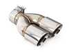 Turner Motorsport Turner - Dual Tip Double Wall Slash Cut Exhaust Tip - 3.0 Inlet - 3.5 OD - Stepped Left - Mirror 026732TMS02-16 View 5