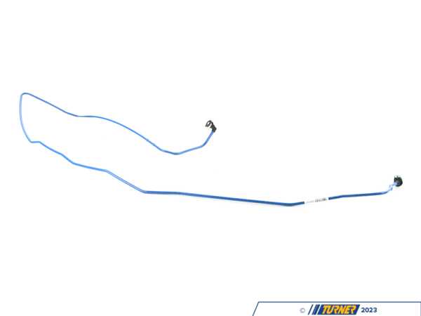 Genuine BMW REAR FUEL FEED LINE 16127351131