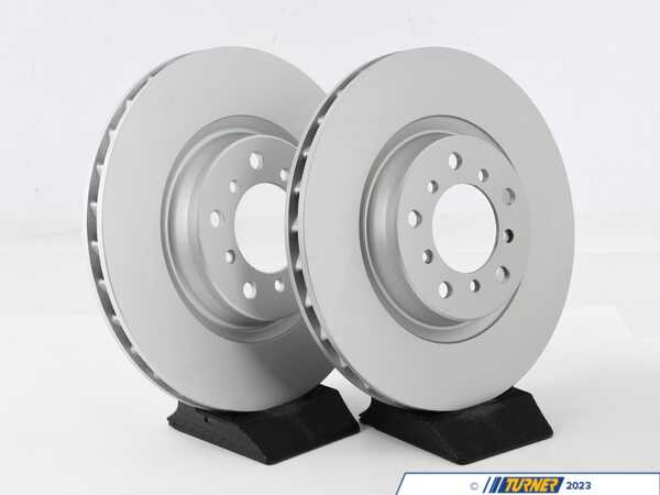 ECS BMW E46 Front Plain Brake Rotors V5 - Set (325x28) 34112229529-P
