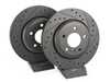 ECS BMW E46 Rear V5 Drilled & Slotted Brake Rotors - Set (320x22) 34216864052-XS View 1