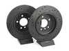 ECS BMW E46 Rear V5 Drilled & Slotted Brake Rotors - Set (320x22) 34216864052-XS View 3