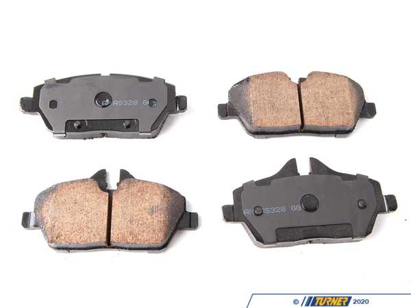 Akebono Front Euro Ceramic Brake Pad Set EUR1308 EUR1308