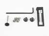 Carbonio Carbonio No-Drill Front License Plate Mount - North America - Most BMWs 2006+  LPM-BMC0133-N View 2