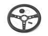 MOMO BMW MOMO Prototipo Black Edition Steering Wheel - Black Leather Grip With Black Spokes - (NO LONGER AVAILABLE) PR035BK1BE View 1