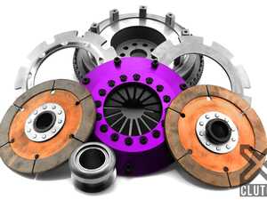 8" Twin Disc Clutch Kit - Solid Ceramic Discs