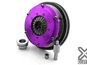 8 In. Twin Solid Ceramic Disc Clutch And Flywheel Kit