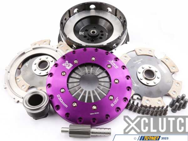 XClutch 9in Twin Ceramic Clutch Kit w/ Chromoly Flywheel | Ford Mustang 96-04 (XKFD23568-2E) main image 0