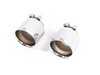 Rennline Rennline Universal 4" Exhaust Tip Silver- Priced Each  EX17.SILVER View 6