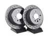 ECS Rear V5 Drilled & Slotted Brake Rotors - Set (258x10) 34216755408-XS View 1