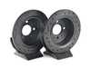 ECS Rear V5 Drilled & Slotted Brake Rotors - Set (258x10) 34216755408-XS View 3